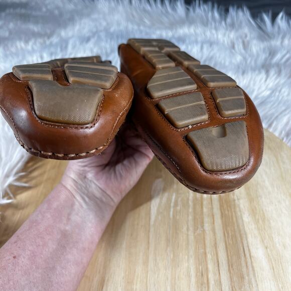 Cole Haan Wyatt Driver Moccasin Shoes Mens Size 7M Horse Bit Brown Equestrian main image 6